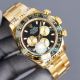Replica Rolex Daytona Yellow Gold Watch Black Dial Black Ceramic Bezel 40MM (2)_th.jpg